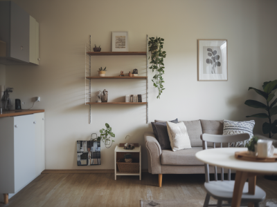 Practical steps to make your small apartment feel twice as calm and functional