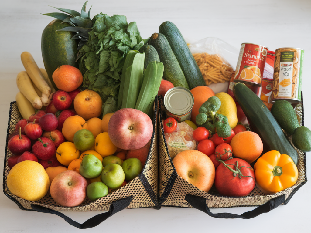How to set up a two-bag grocery system to halve plastic waste and speed up shopping