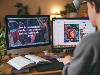 How to read cultural trends without getting swept up in hype